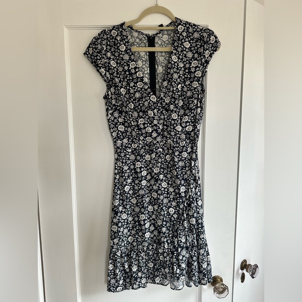 J.Crew Floral Wrap Dress